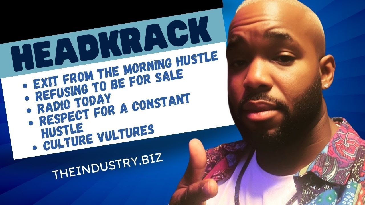 Headkrack on Exit from The Morning Hustle