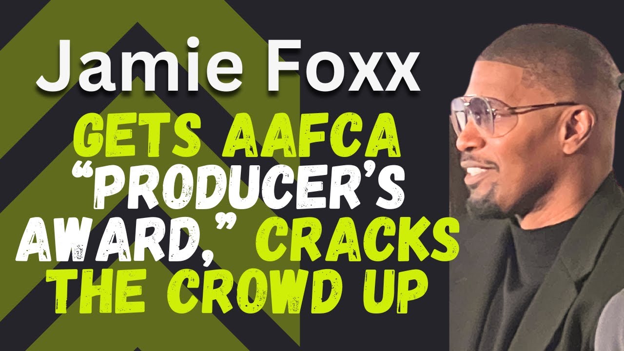 Jamie Foxx Cracks Crowd Up at AAFCA Luncheon #aafca15 #aafca