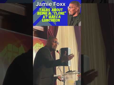 Jamie Foxx Talks about 
