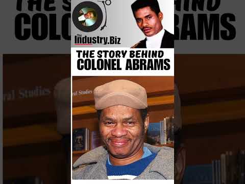 The story behind COLONEL ABRAMS #shorts #R&B #housemusic