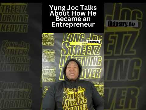 Yung Joc Talks About Being an Entreprneur #smallbusiness #hiphop #yungjoc
