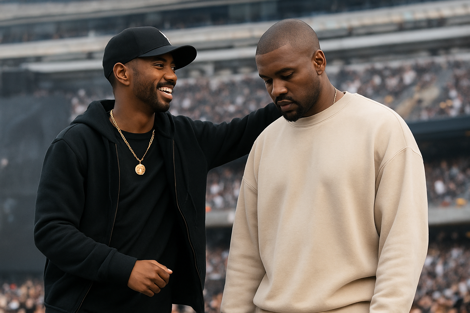Big Sean Joins Kanye West in Chicago After Years-long Feud
