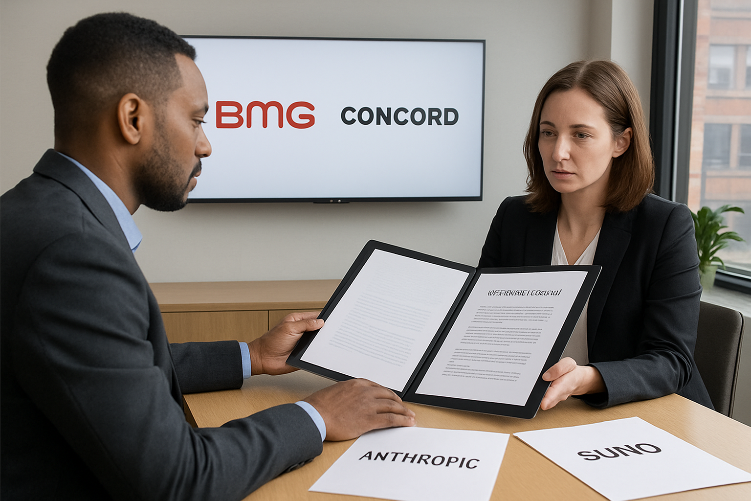 Bmg-concord Merger Closes as Ai Lawsuits Widen Across Music