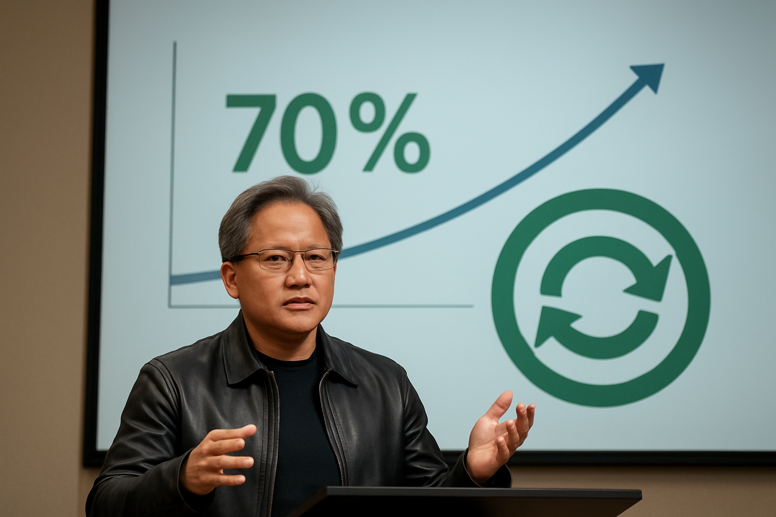 Jensen Huang Says Nvidia Can Still Grow 70% Next Year
