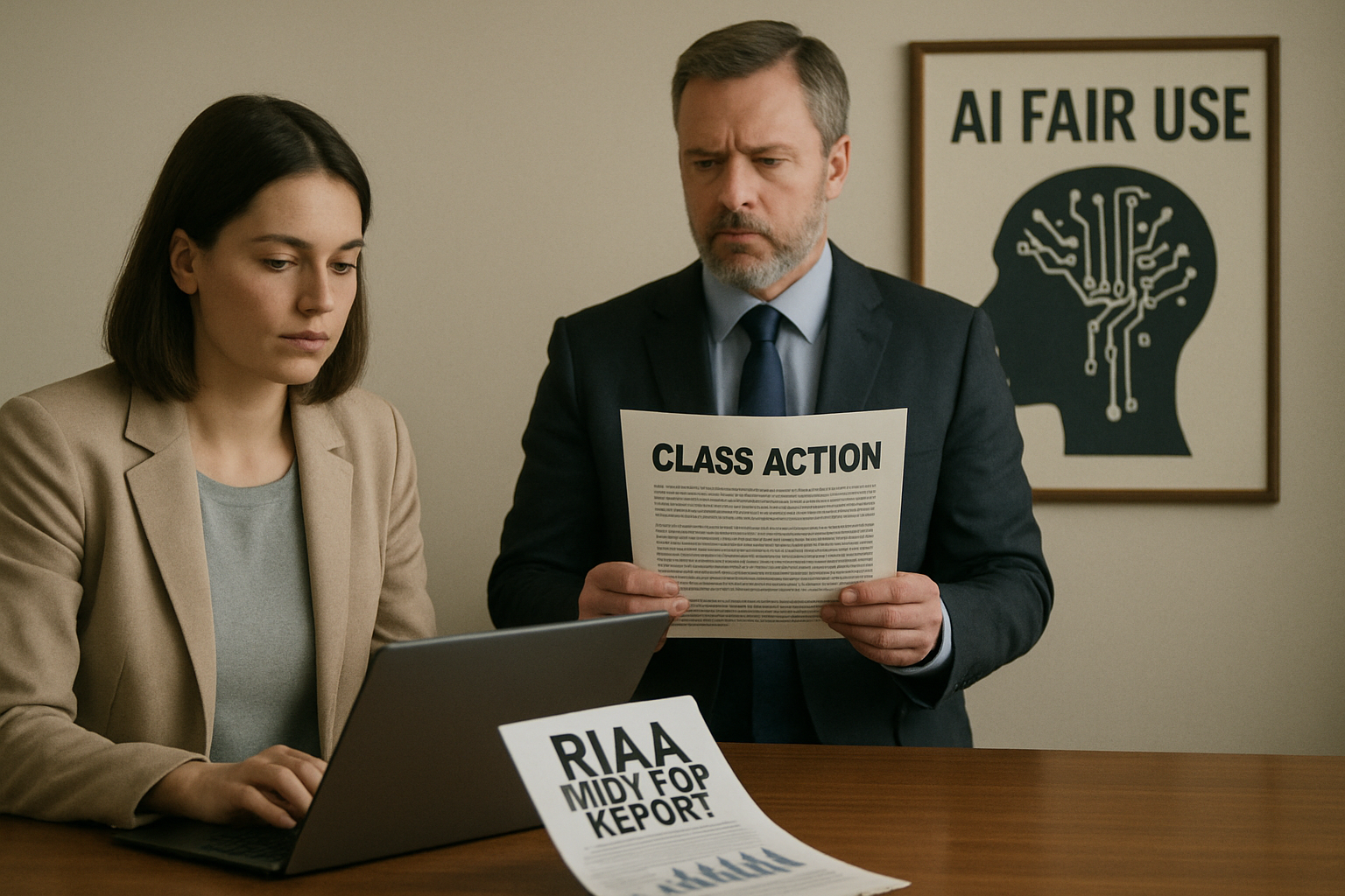 Riaa Midyear Report, Isbell Suit, and Ai Fair Use Collide