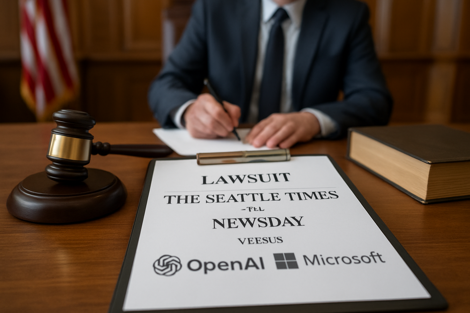 Seattle Times and Newsday Sue Openai and Microsoft Over Training Use