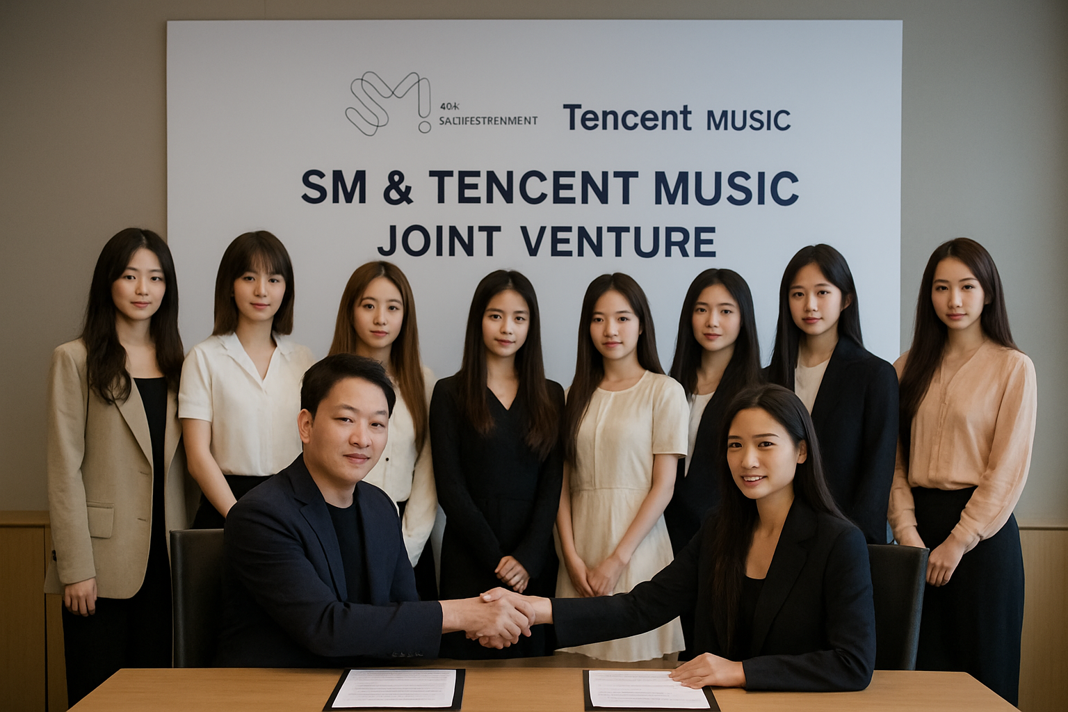 Sm and Tencent Music Launch Beijing Jv Ste for China Push