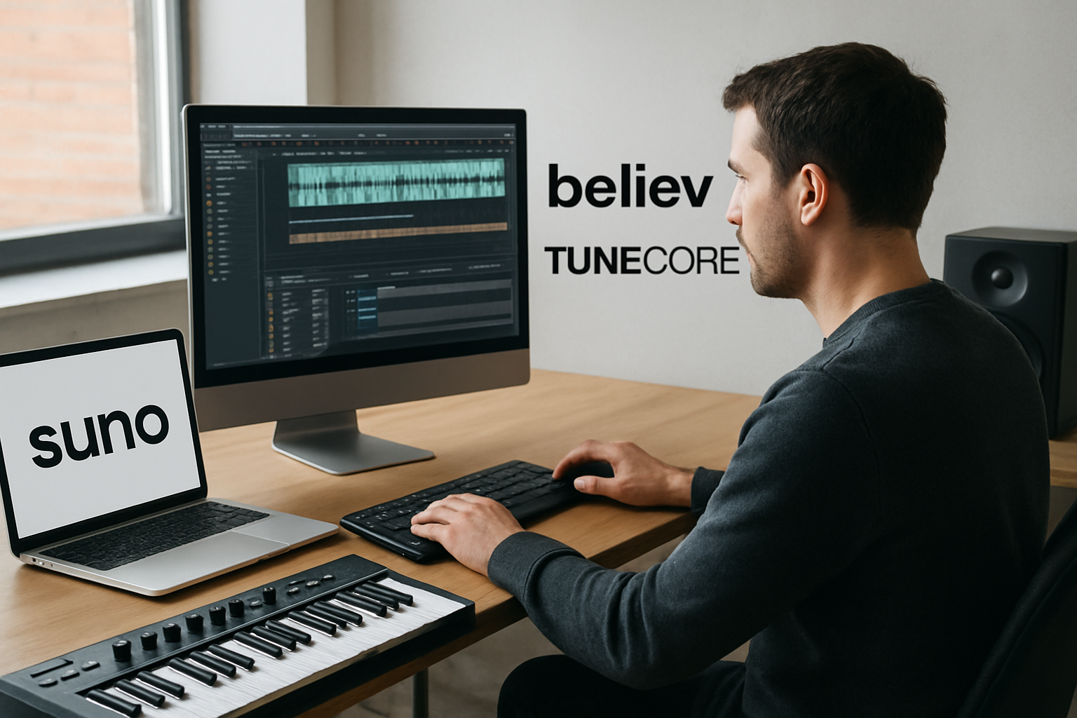 Suno Adds Believe and Tunecore to Its Industry Partner Model