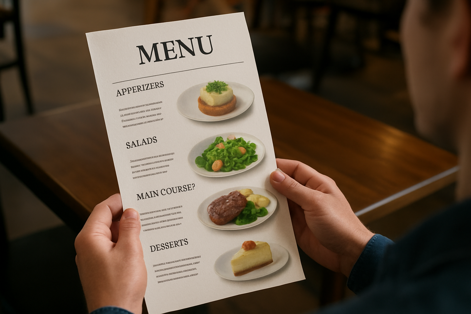 Why Ai Menus Keep Looking Fake, Even When They Look Polished